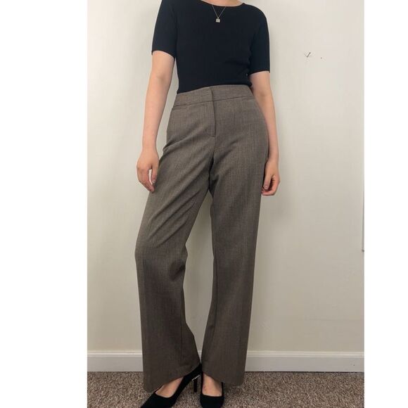 Vintage Rafaella Classic Brown Formal Trousers Pants - Picture 1 of 7